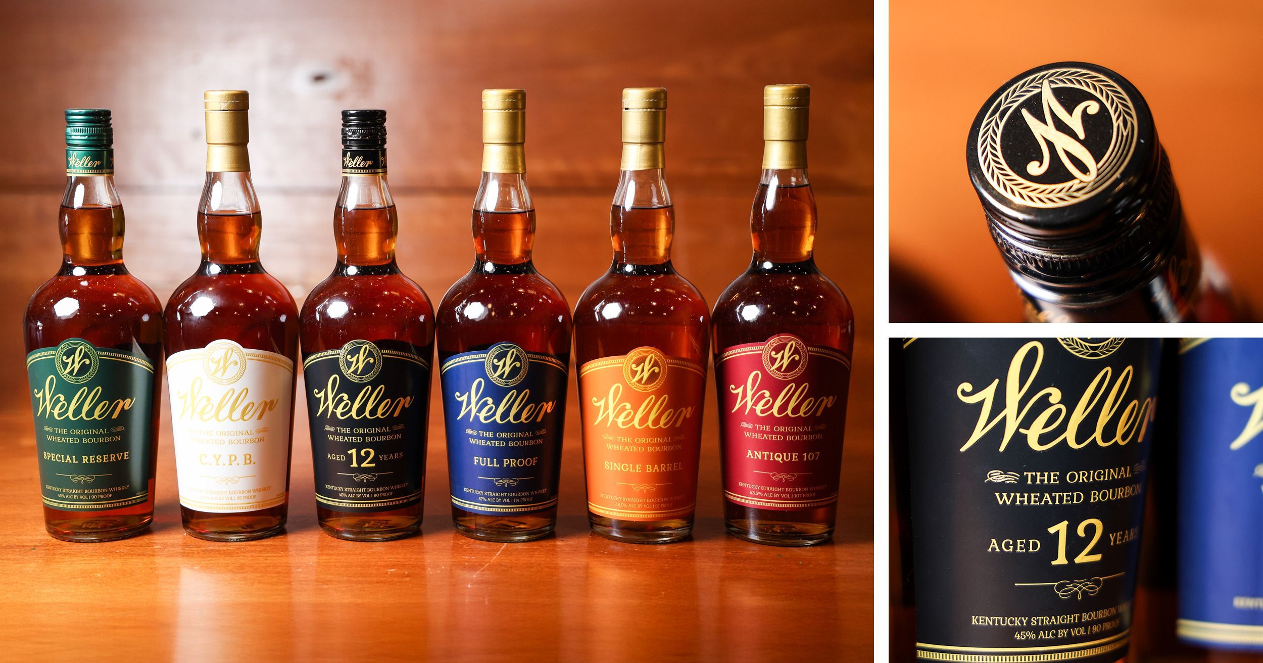 Weller Six Bottle Line Up