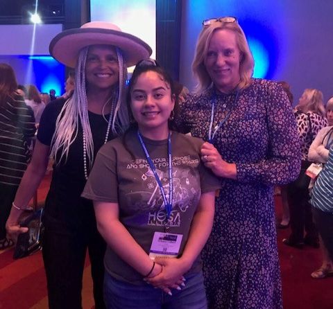 Victoria Rowell with Aireana Colbert and Mari Christopherson