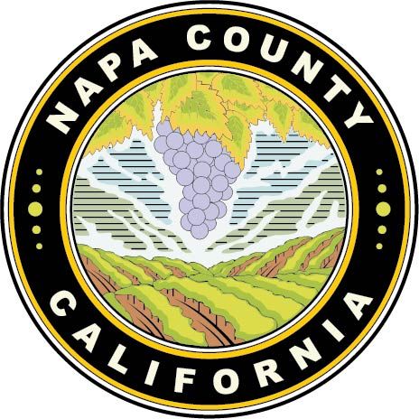 CP-1360-  Plaque of the Seal of Napa County, California, Giclee