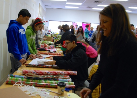 Project Wee Care Sorting and Wrapping Day