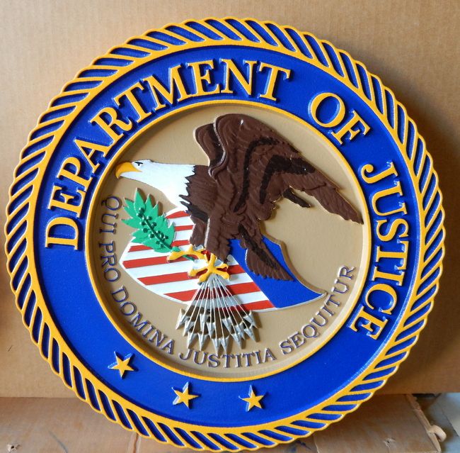 CA1030 - Seal of the Department of Justice (DOJ)