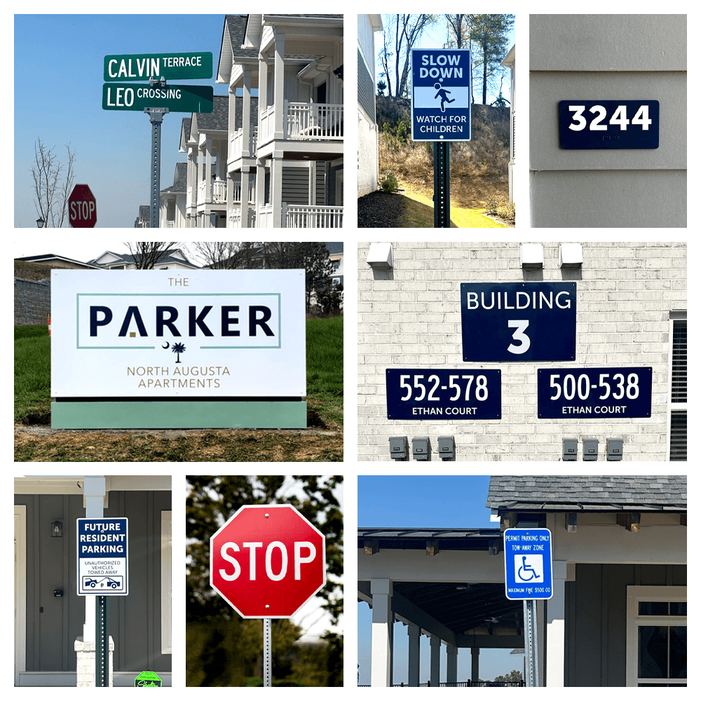 Multifamily Signage Package | The Parker – North Augusta