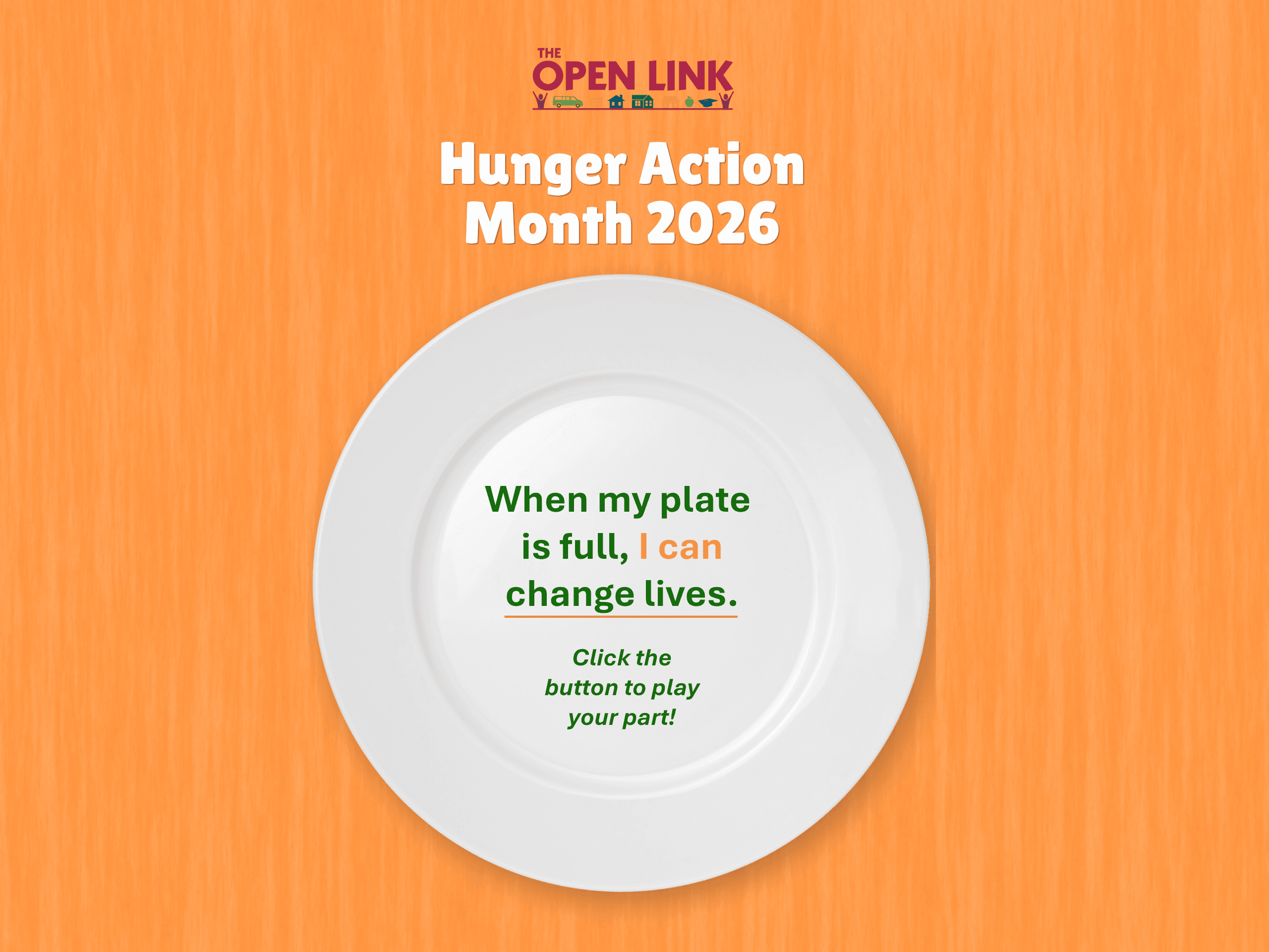 Full Plates For Hunger Action Month 2026