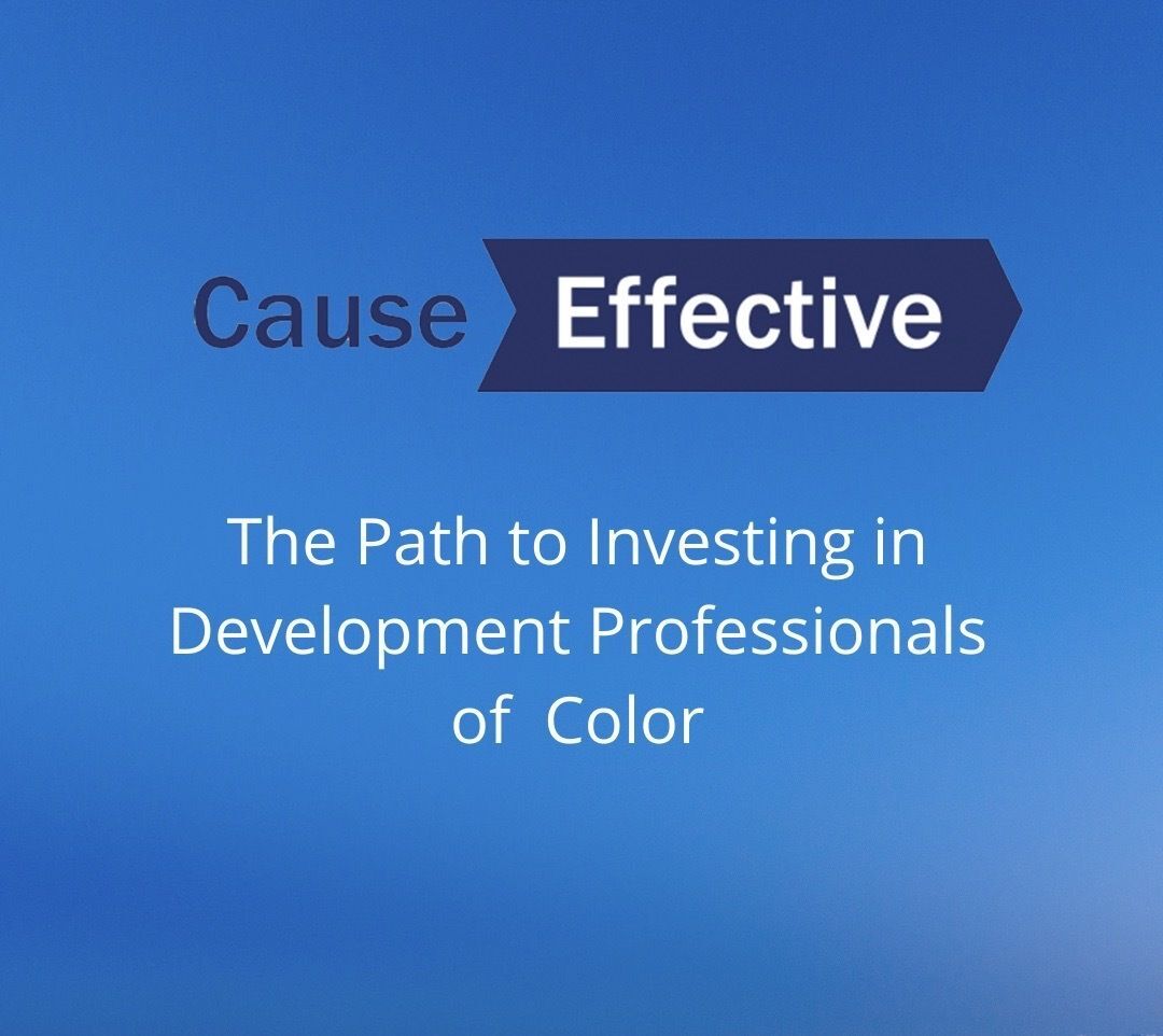 The Path to Investing in Development Professionals of Color