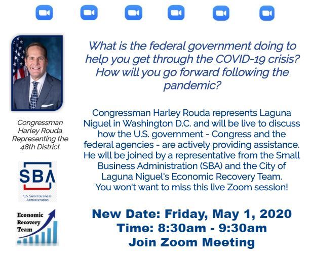 Governmental & Community Relations - via Zoom