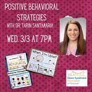 Positive Behavioral Interventions - Held on March 3, 2021