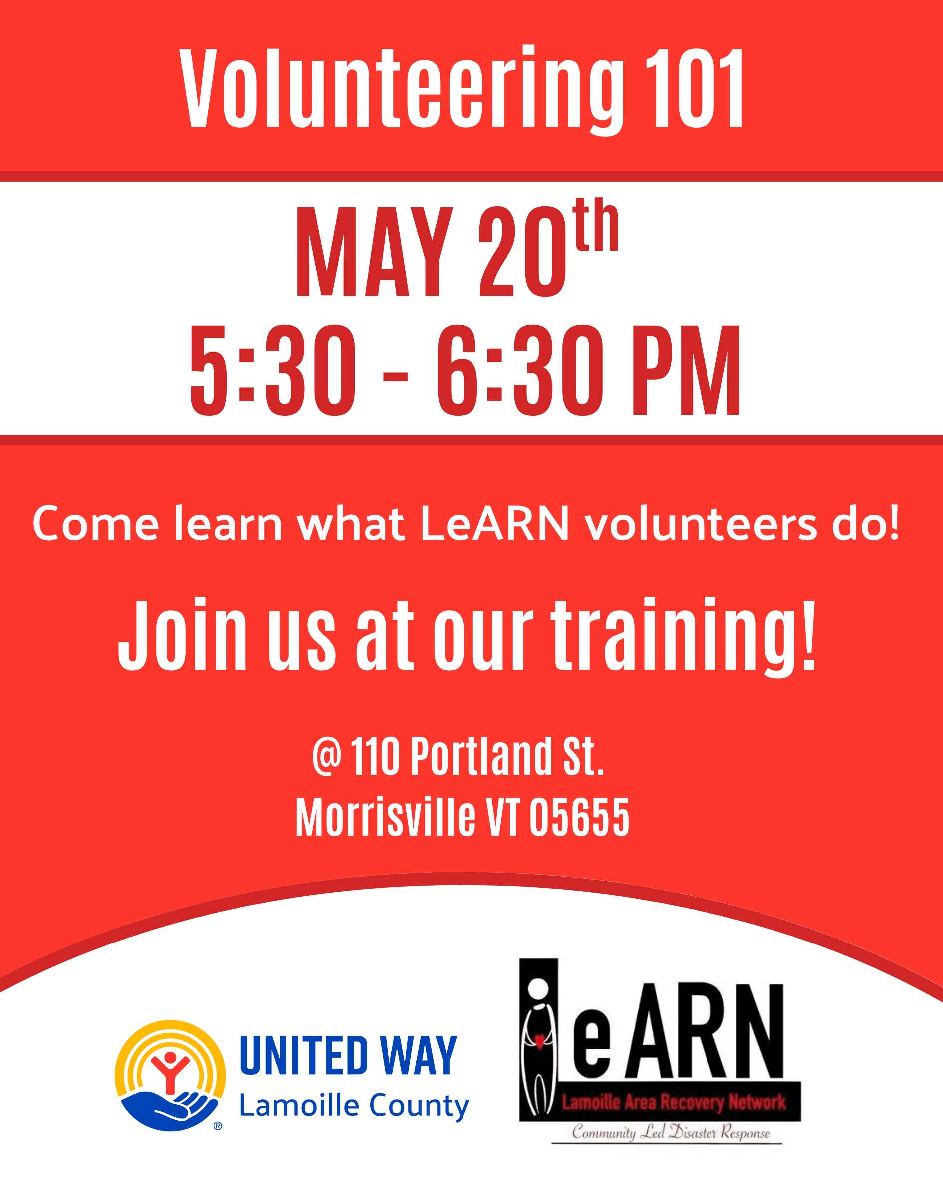 LeARN Volunteering Training