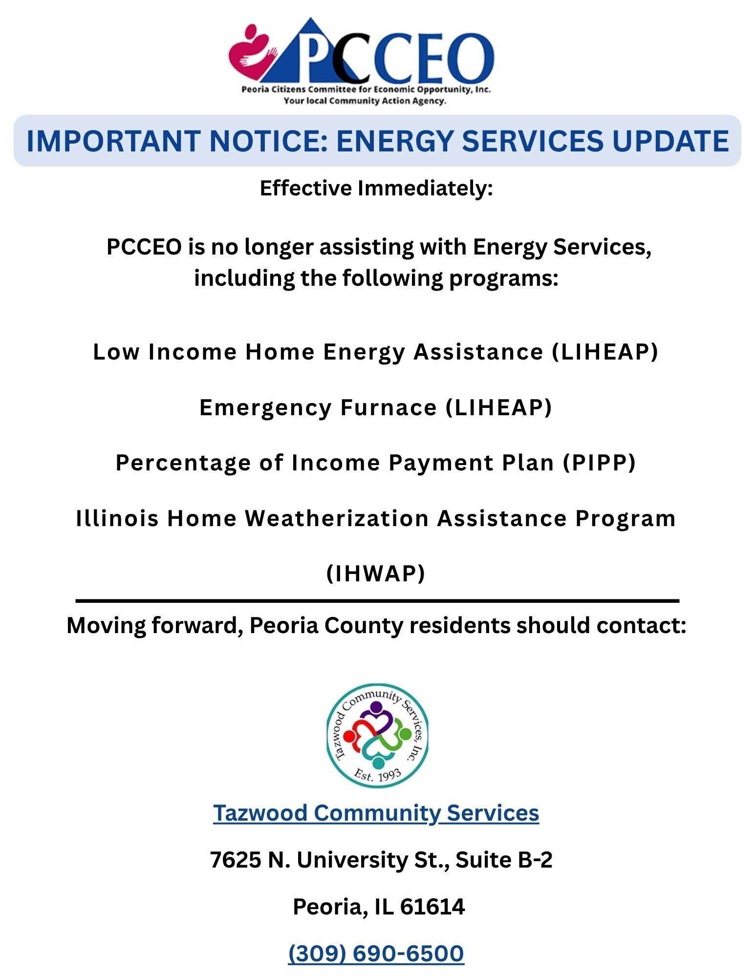 Click image to be routed to Tazwood Community Services, Inc.'s Website