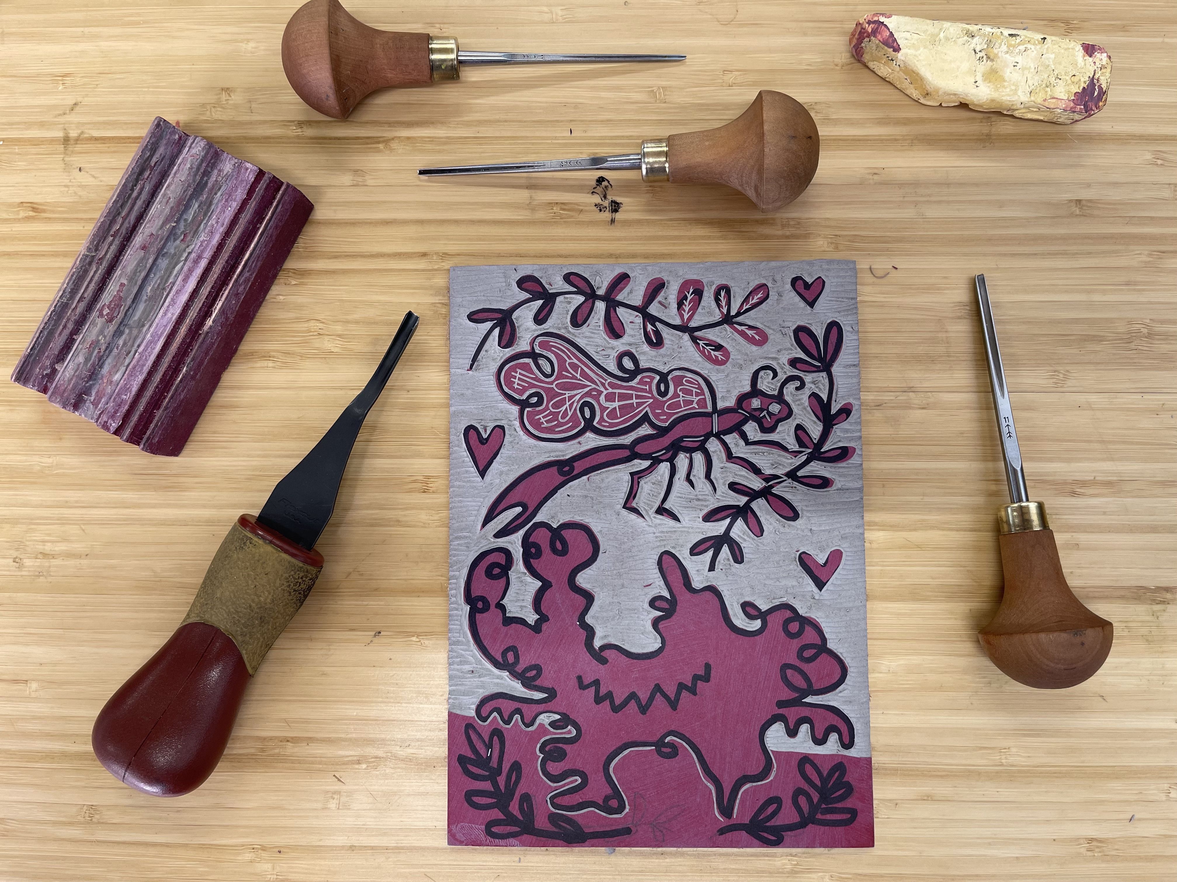  McClain's Printmaking Supplies - Linocut Blocks