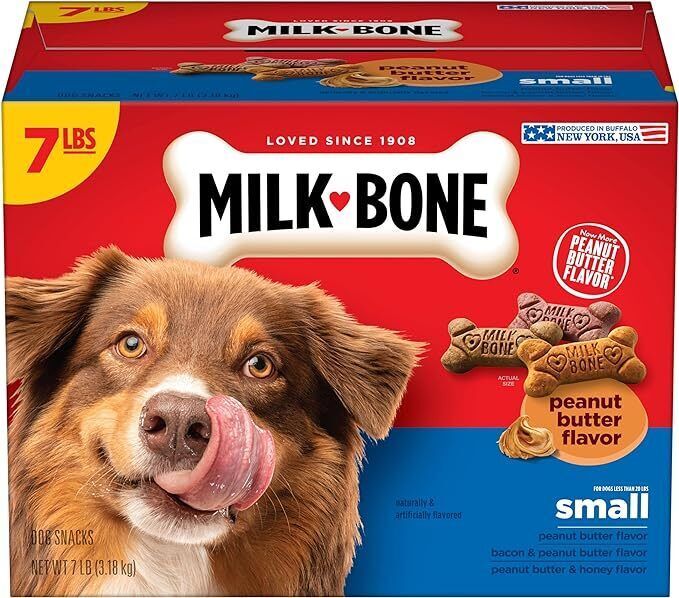 Milk-Bone Peanut Butter Flavor Dog Treats