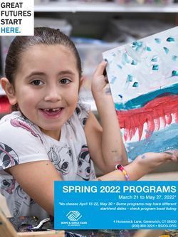 Spring 2022 Programs