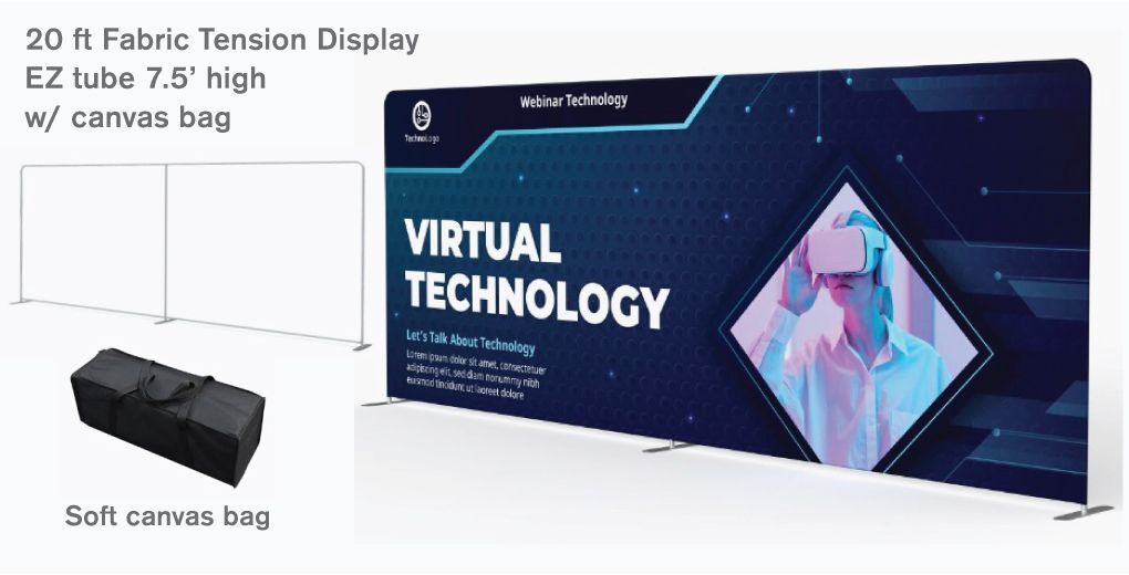 20 ft. EZ Tube Display