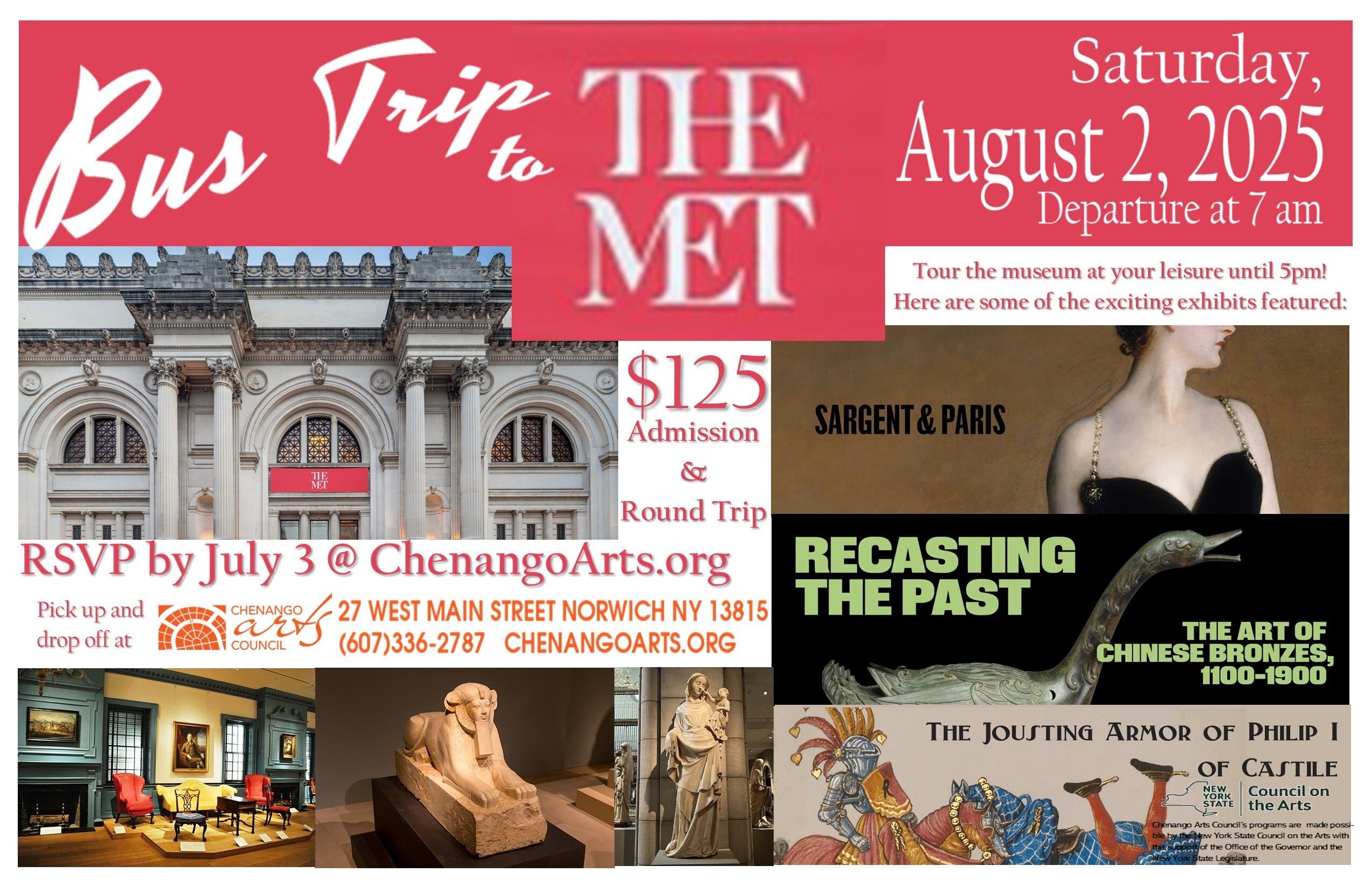 Bus Trip to the Metropolitan Museum of Art