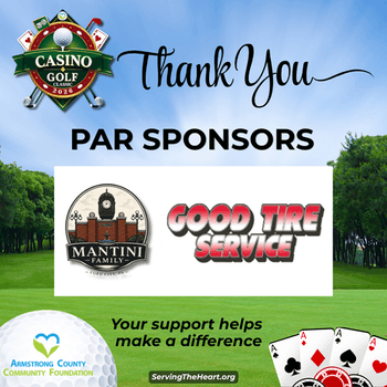 Par Sponsors: Mantini Family, Good Tire Service