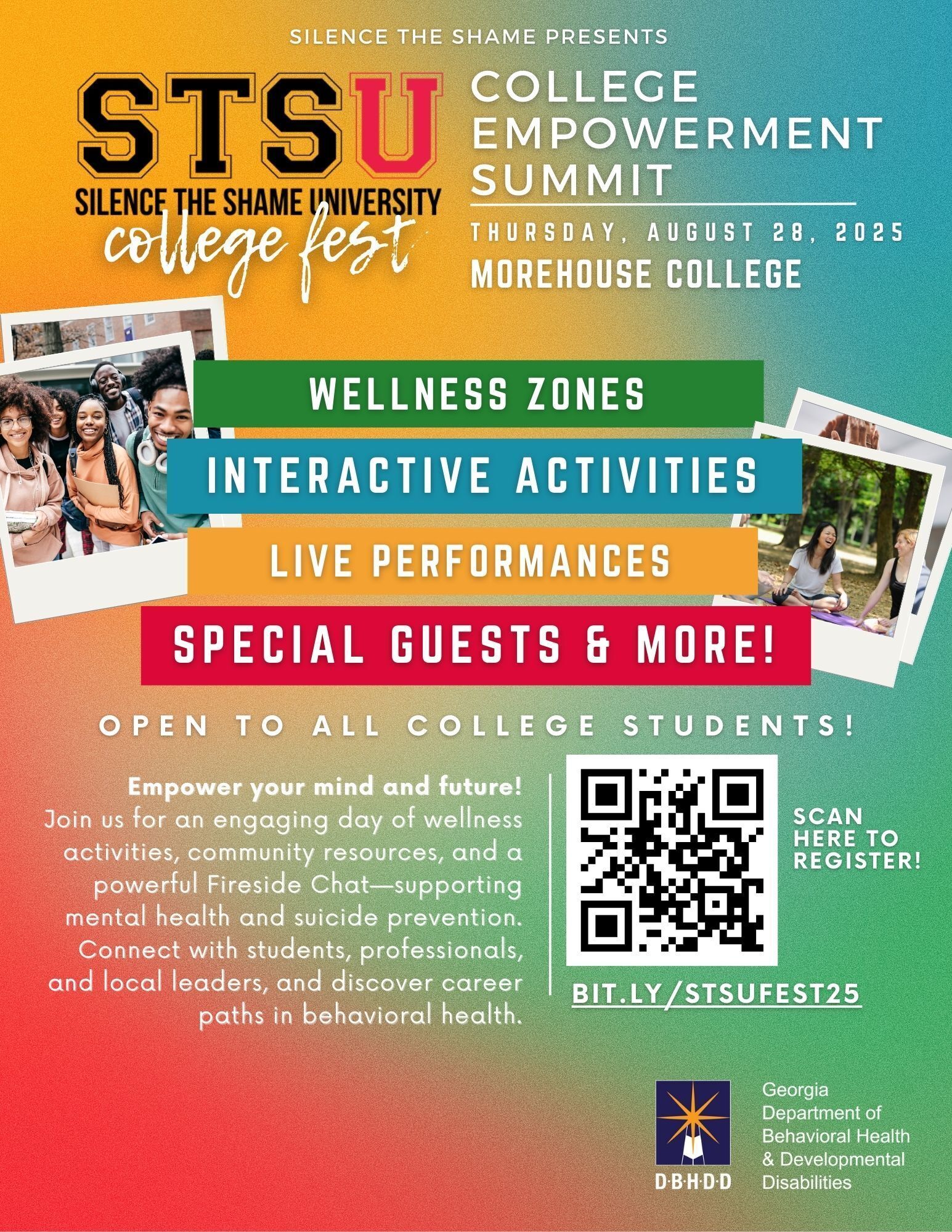 STSU College Fest on August 28th!