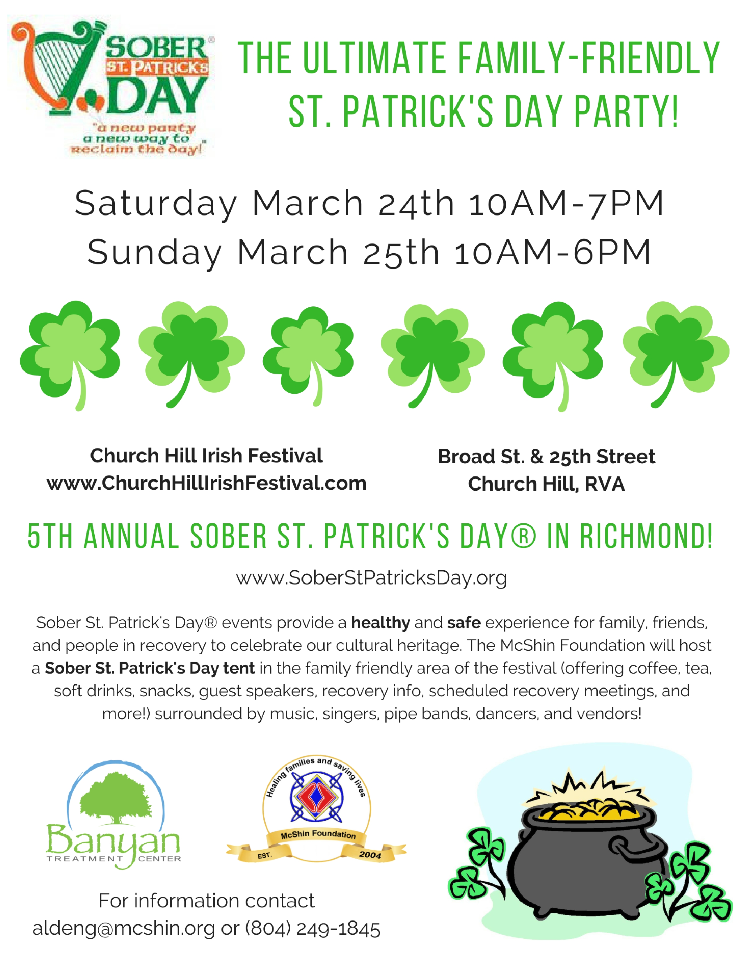 Sober St. Patrick's Day