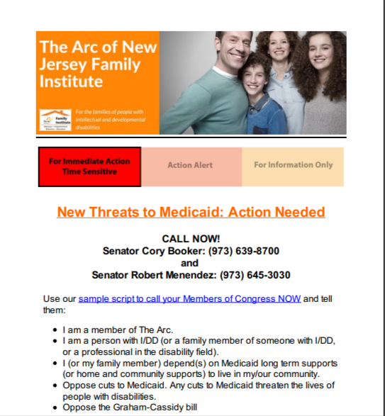 New Threats to Medicaid: Action Needed 9.18.2017