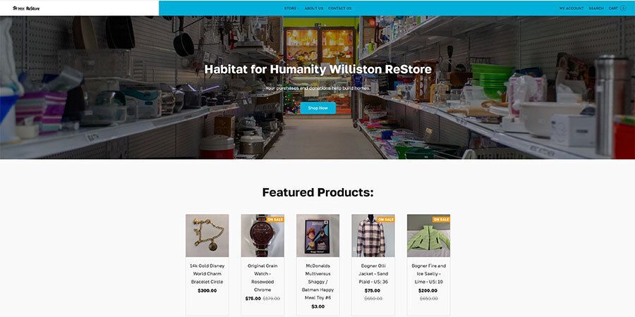 Green Mountain Habitat for Humanity opens online ReStore