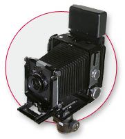 4X5 Medium Format Camera with Digital Back