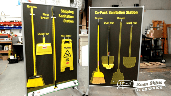 Sanitation Station Stands