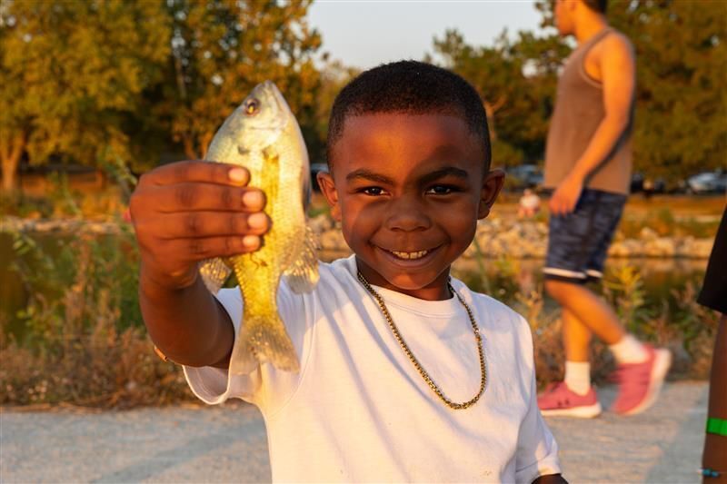 Reeling in smiles