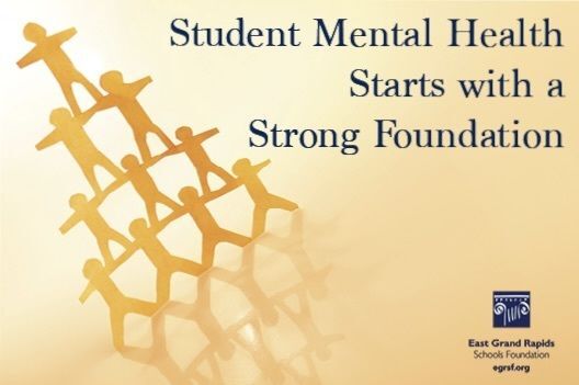 Student Mental Health starts with a strong Foundation graphic
