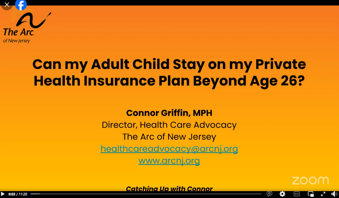 Can my Adult Child Stay on my Private Health Insurance Plan Beyond Age 26? - Recording