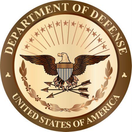IP-1080- Carved Plaque of the Great Seal, Department of Defense,  Maple Wood