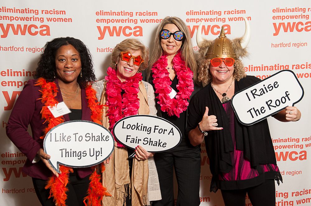 2017 In the Company of Women luncheon Photo Booth