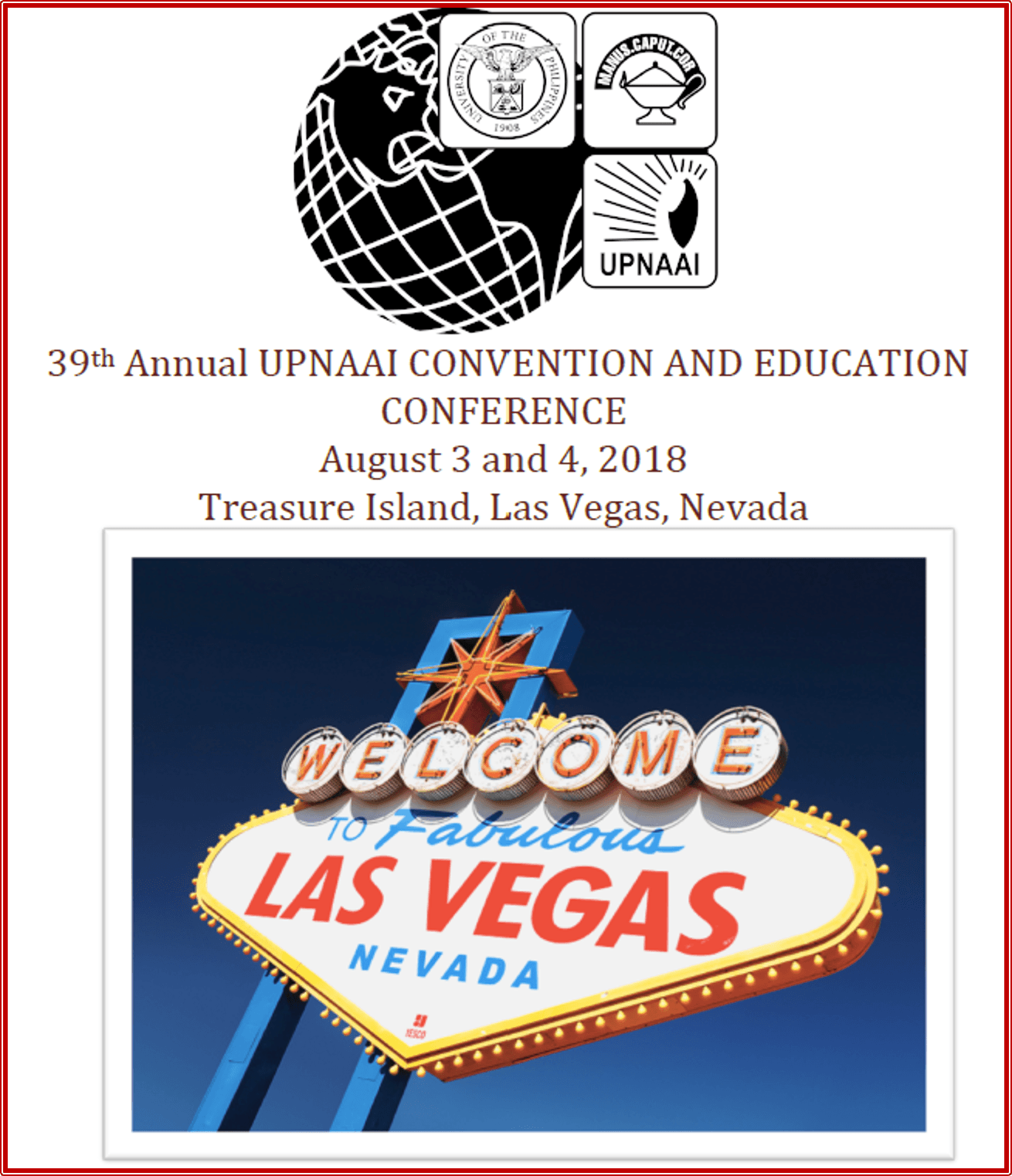 39th Annual Convention and Education Conference 