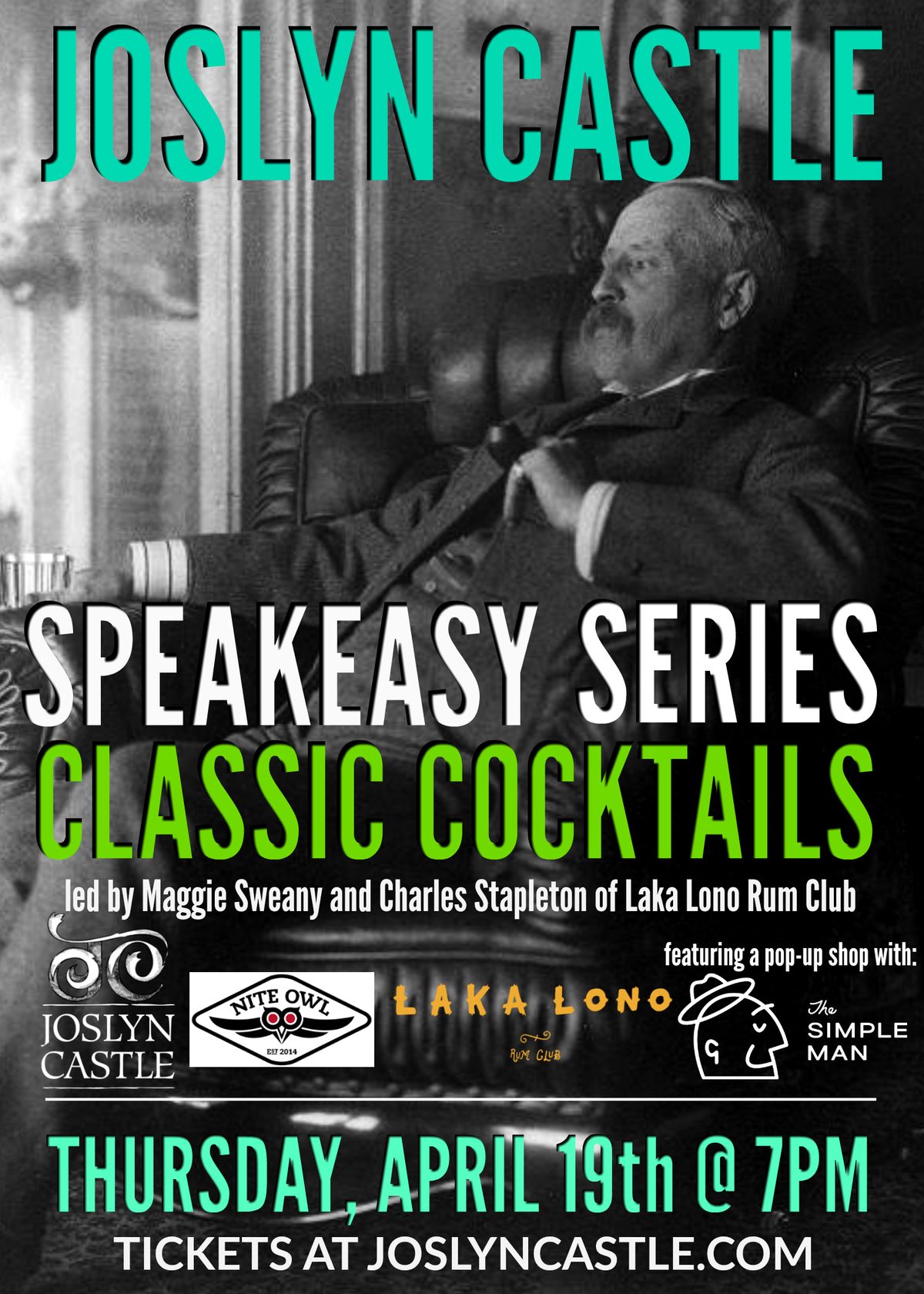 Speakeasy Series Classic Cocktails SOLD OUT Calendar of Events Events Joslyn Castle