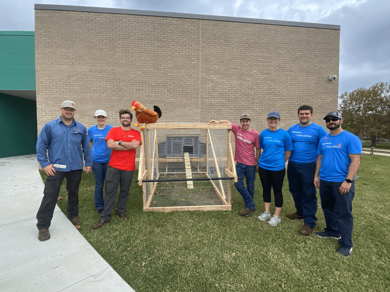 ExxonMobil Helps McKinley Club Save the Chickens