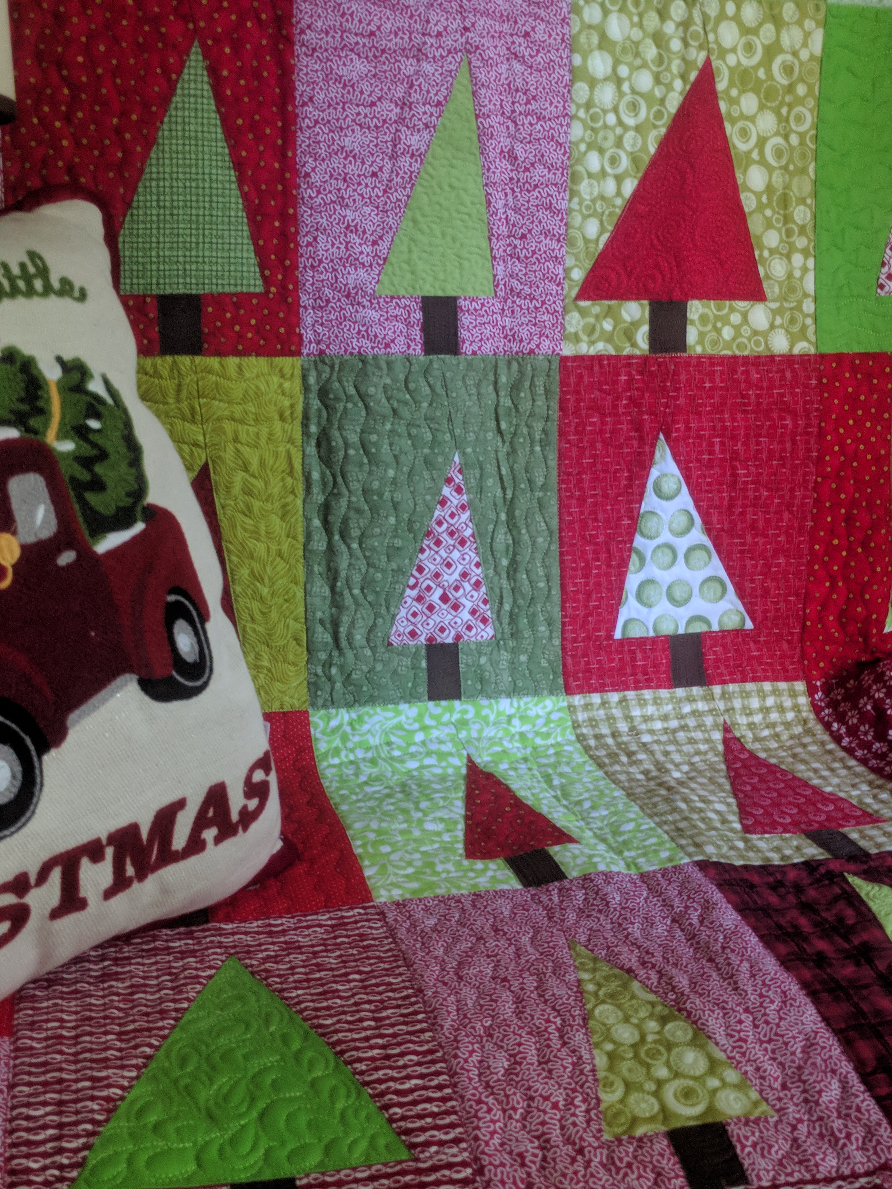 Wonky Christmas Tree Quilt Workshop