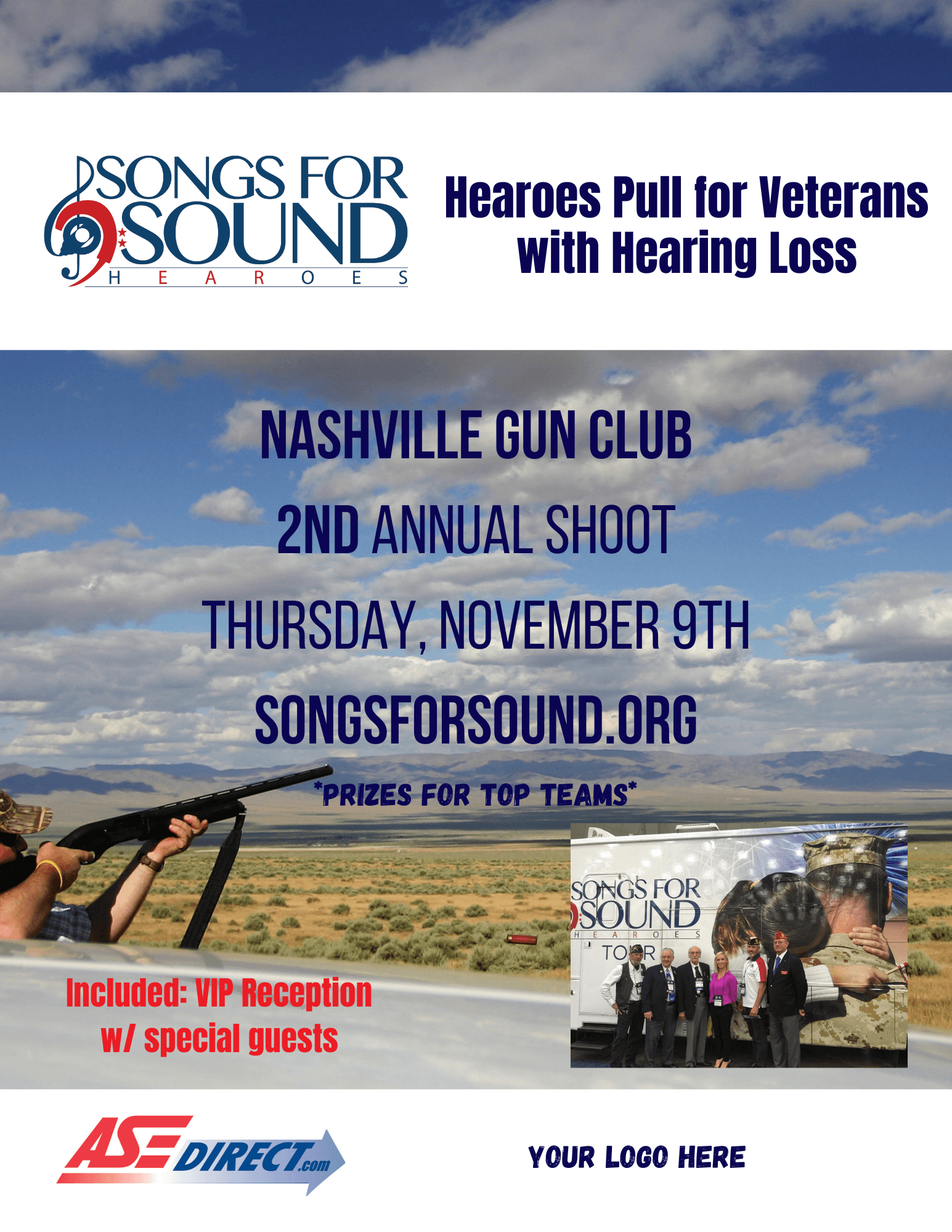 Nov. 9, 2023 - 2nd Annual Hearoes Pull for Veterans