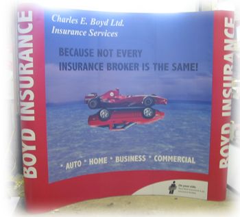 Boyd Insurance Tradeshow Booth