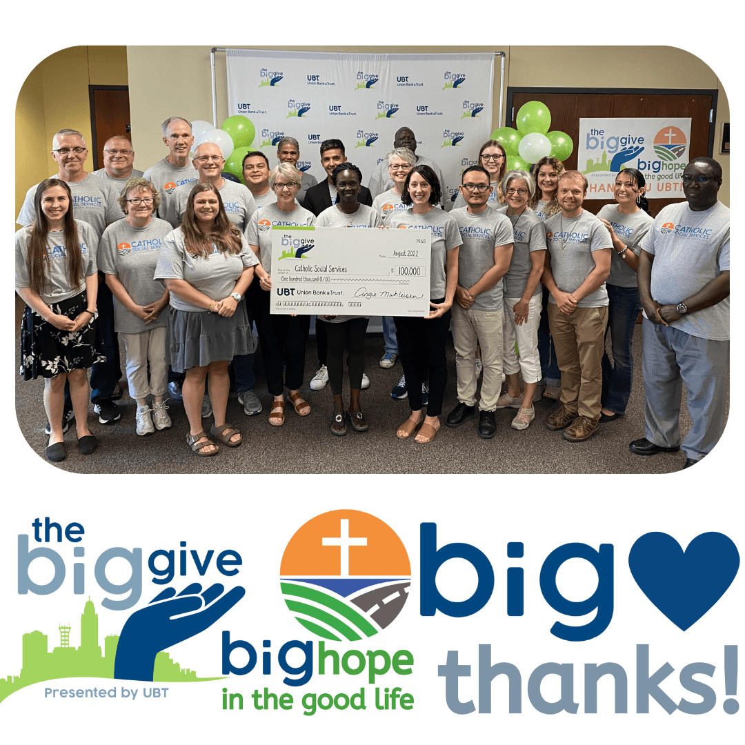 BIG THANK YOU for your support of CSS during UBT's THE BIG GIVE!
