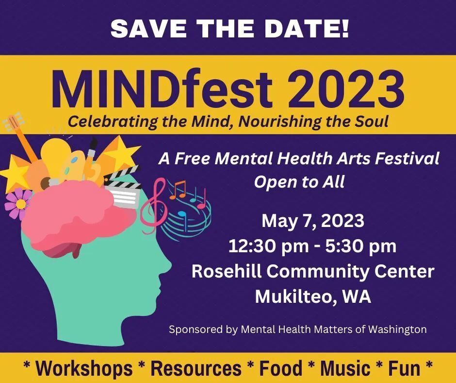 Save the date! May 7th, 12:30-5:30pm at Rosehill Community Center in Mukilteo.
