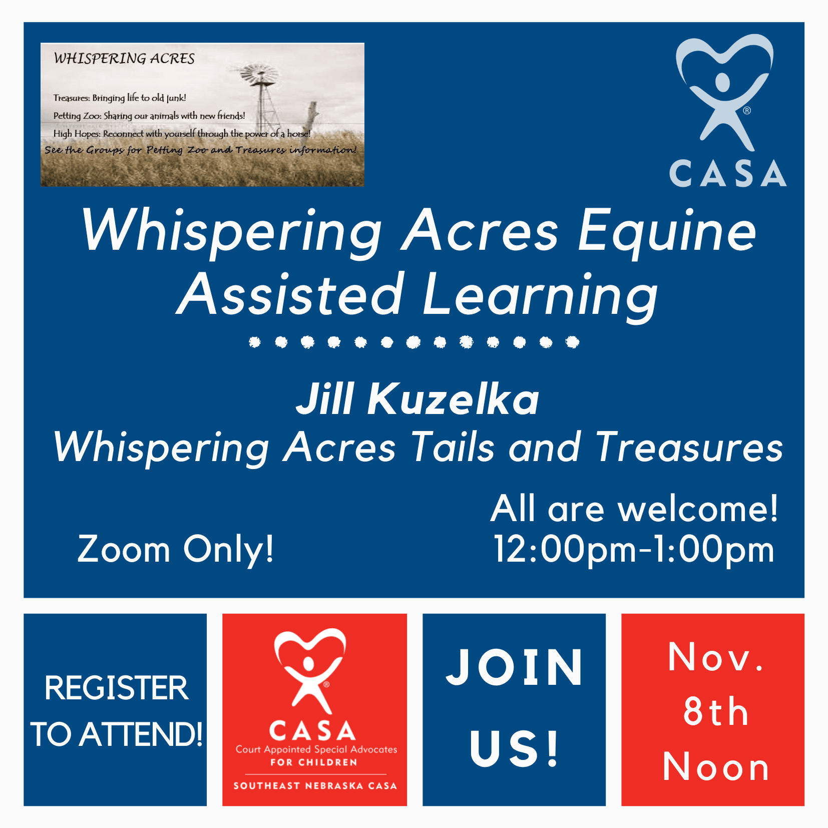 Whispering Acres Equine Assisted Learning