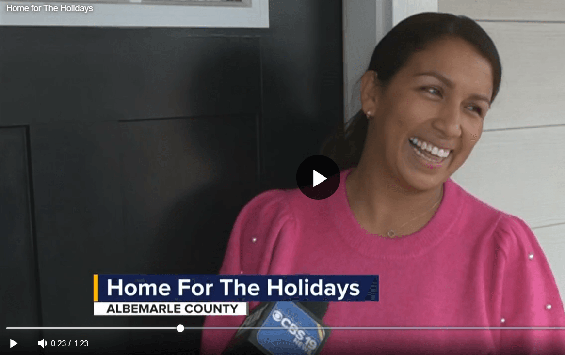 Home for the holidays has a special meaning for one local family