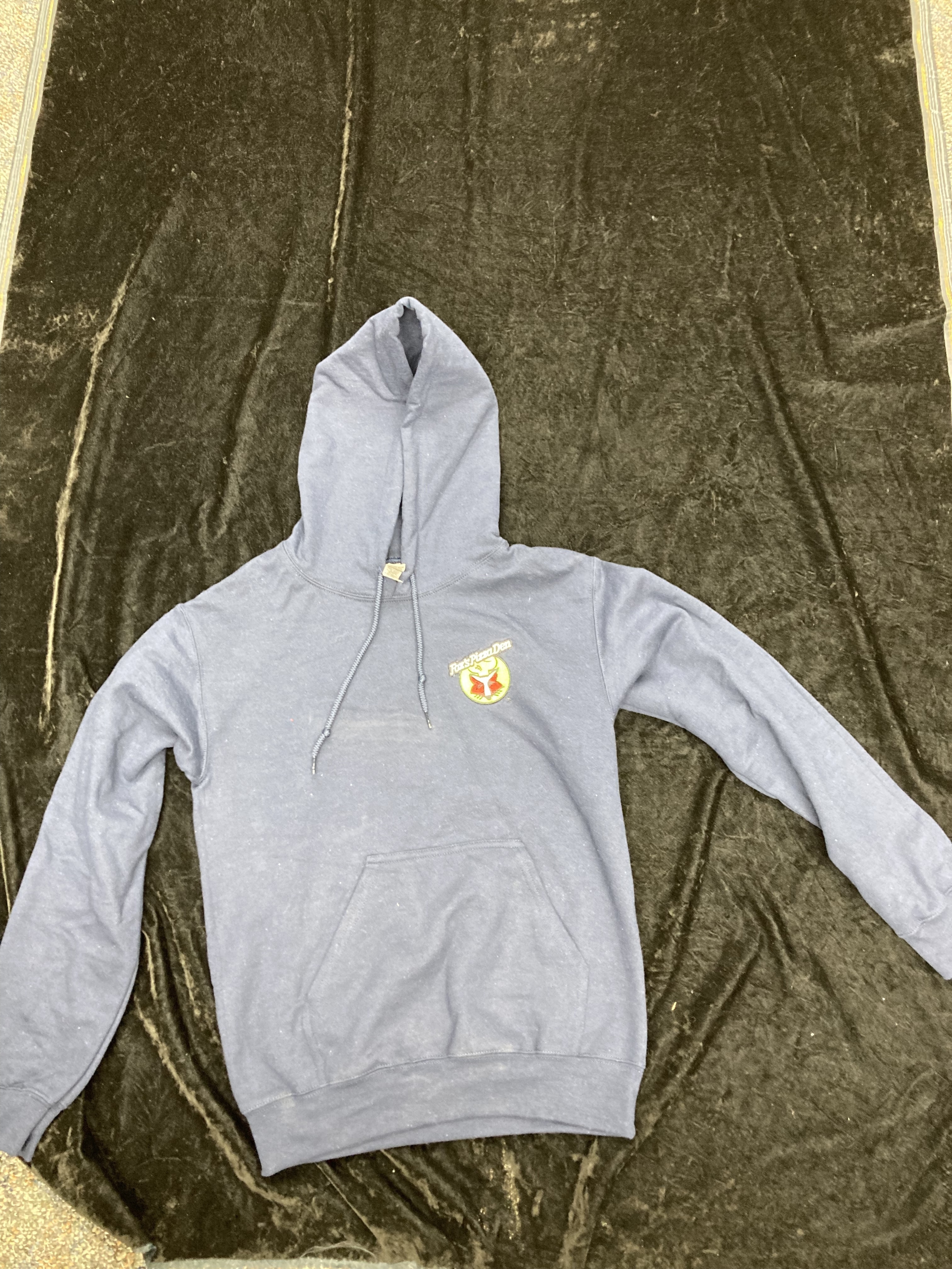 SALE Fox's Logo - XS Navy Hoodie