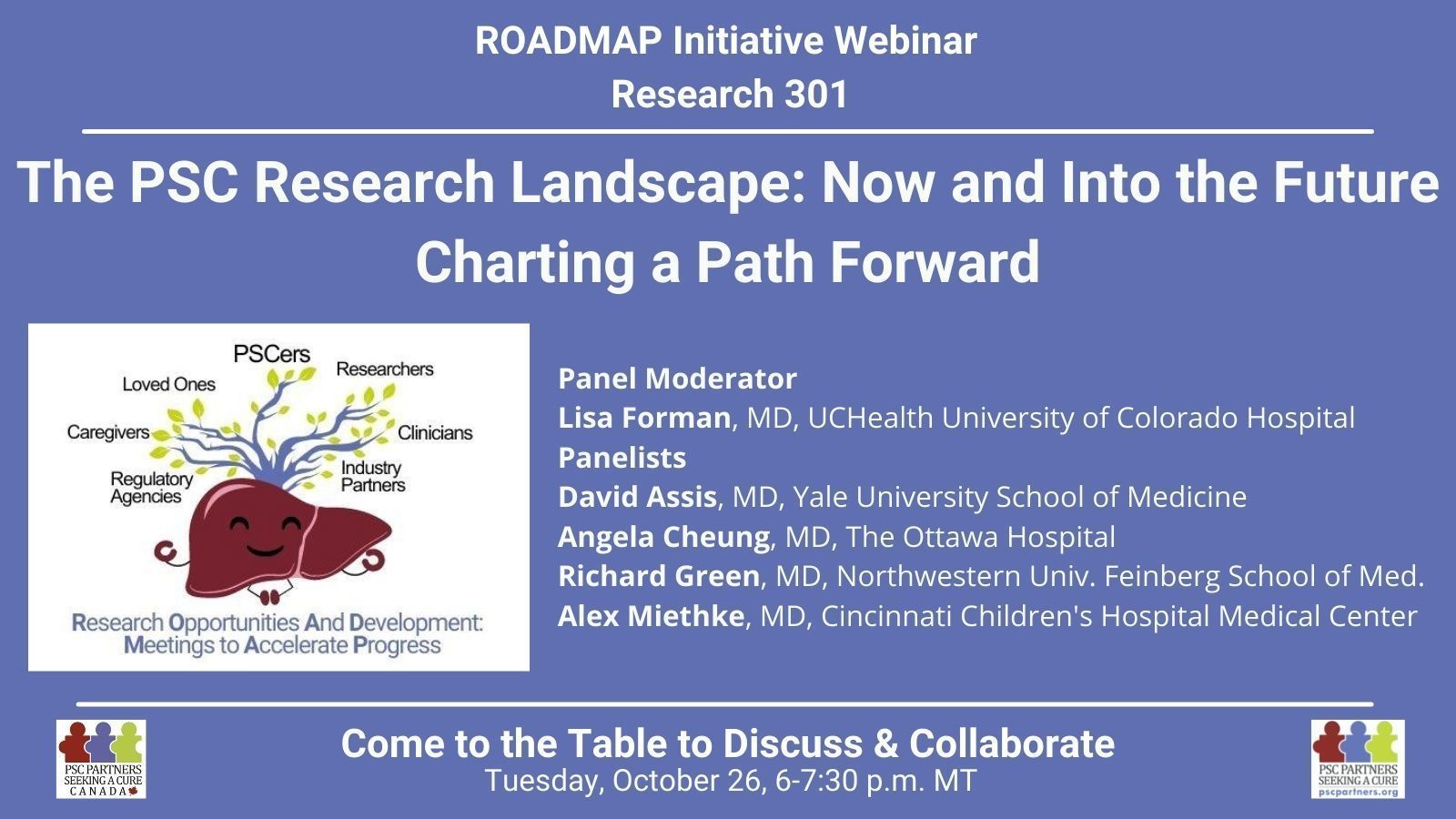ROADMAP Research 301 -- The PSC Research Landscape: Now and Into the Future