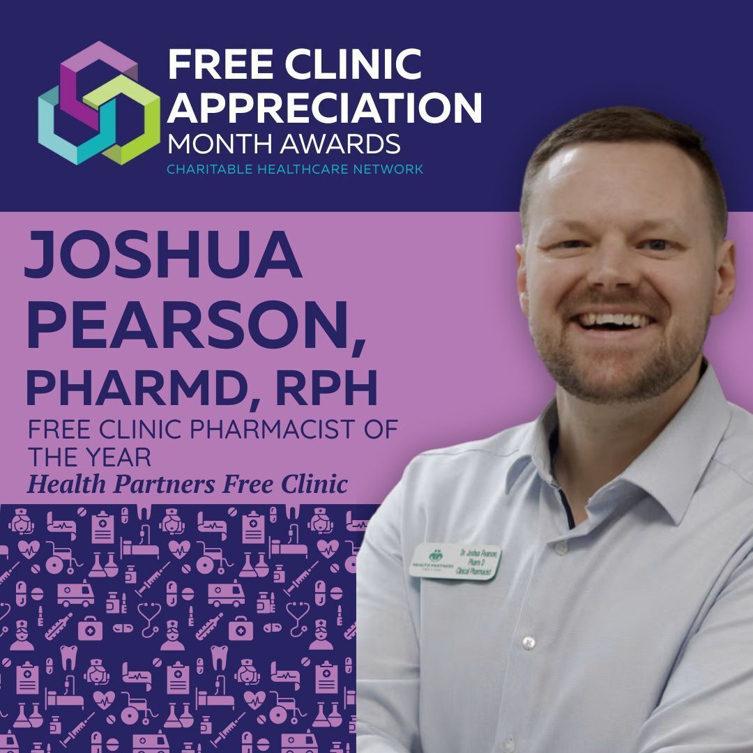 Free Clinic Appreciation Month Spotlight: Joshua Pearson, PHARMD, RPh
