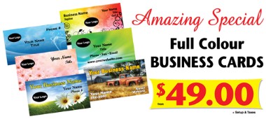 Full Color Business Card Special
