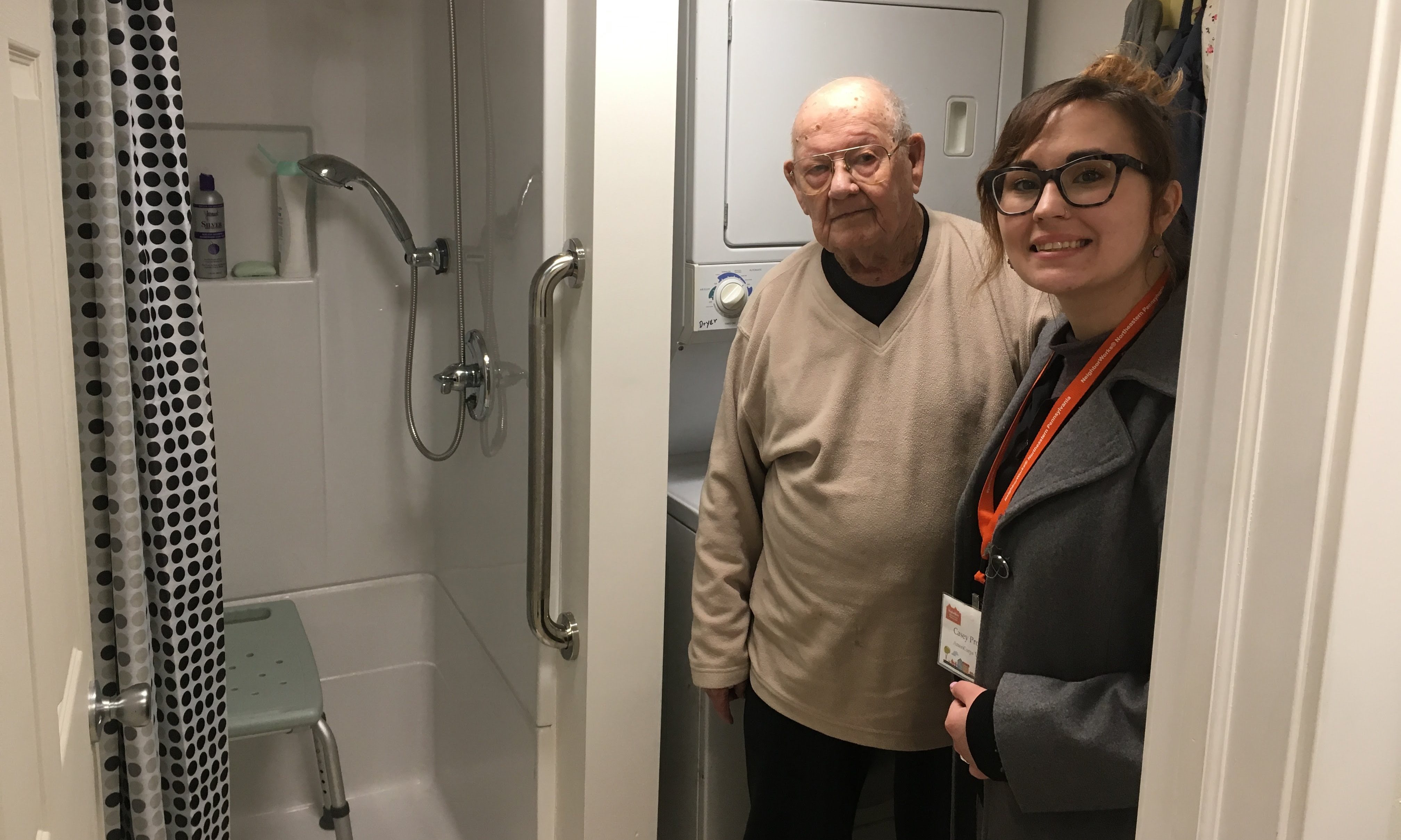 World War II Veteran and His Wife Receive the Bathroom They Deserve