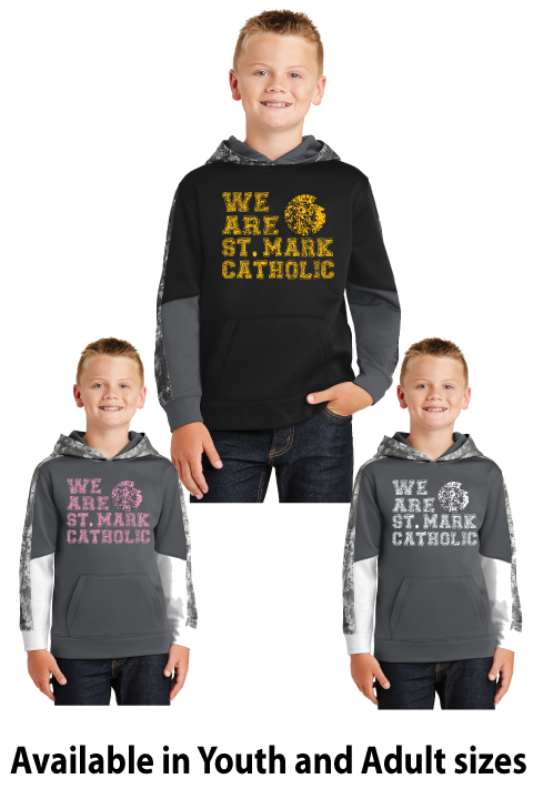 We Are St. Mark Shirt - Mineral Freeze Performance Hoodie