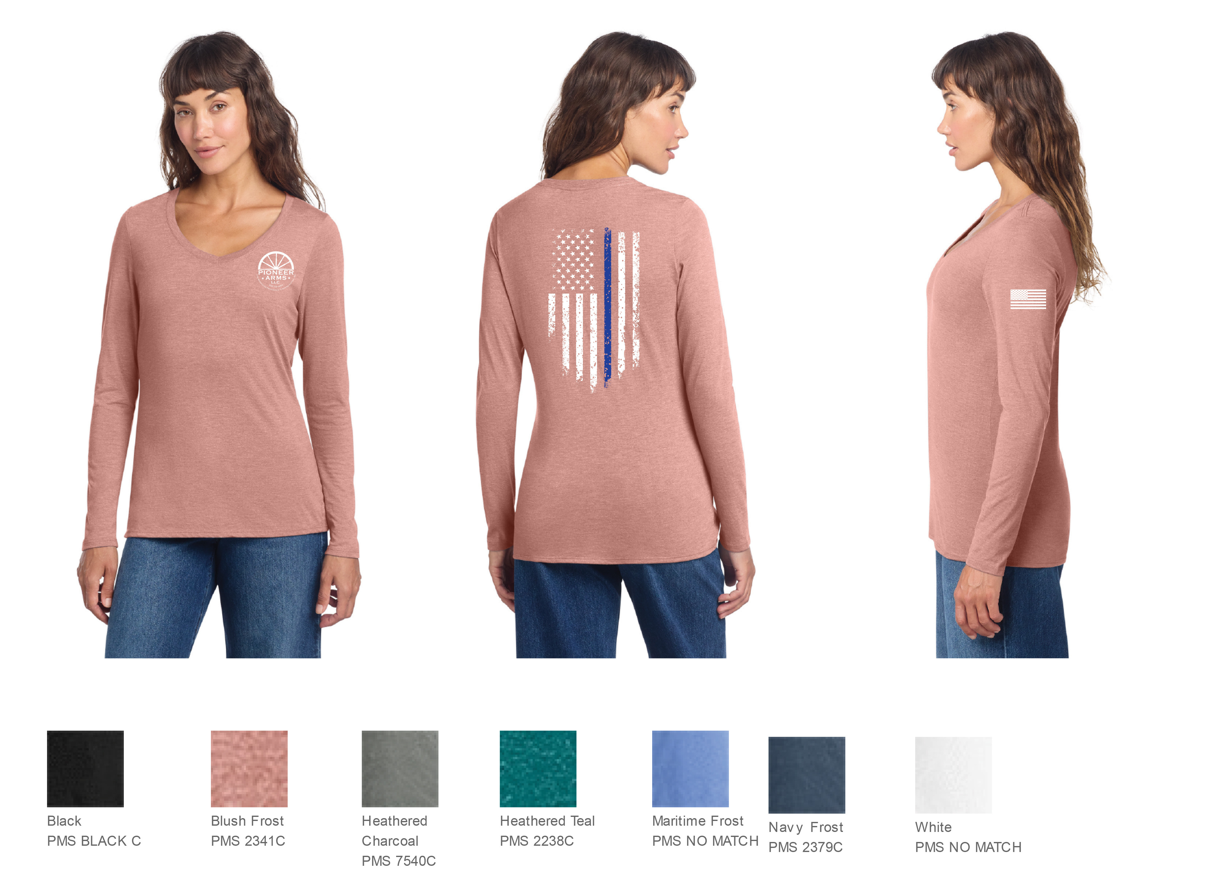 Ladies Long Sleeve  Option 2