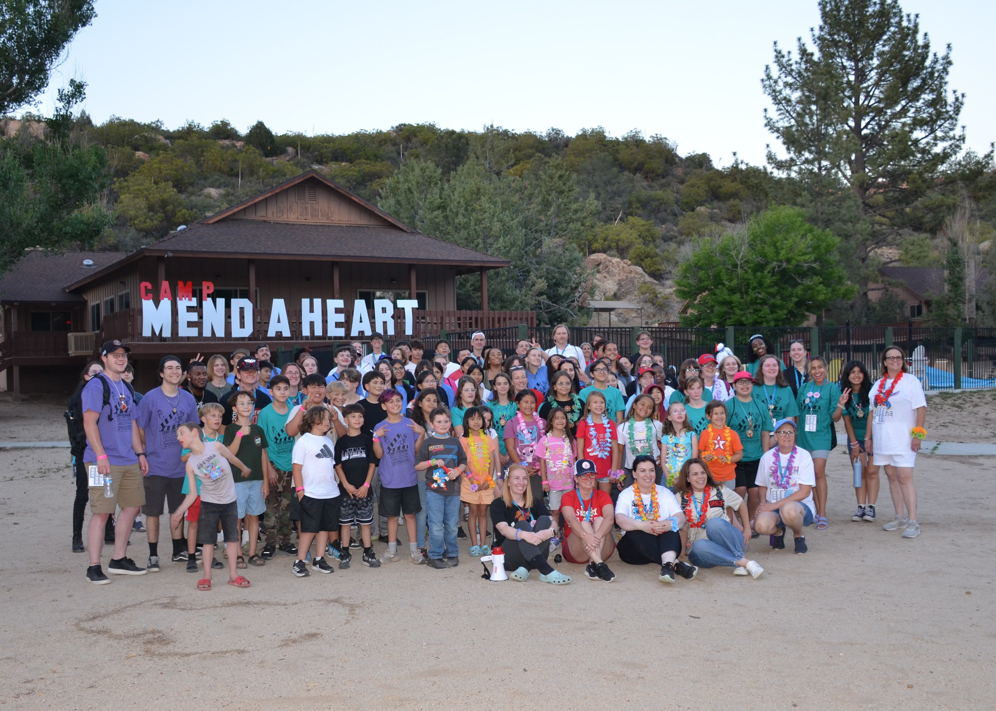 Kids playing at Camp Mend-a-Heart