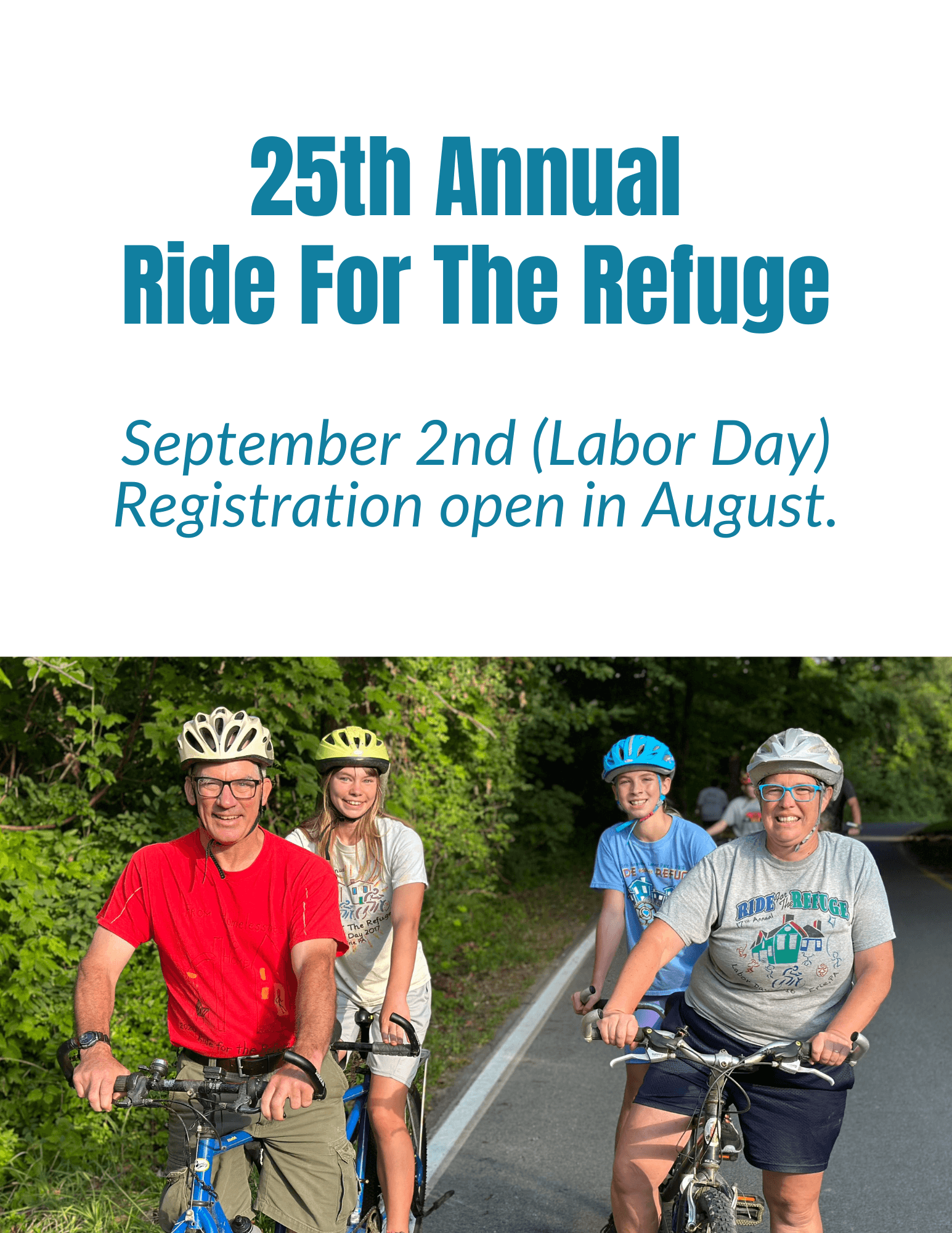Ride for The Refuge 2024