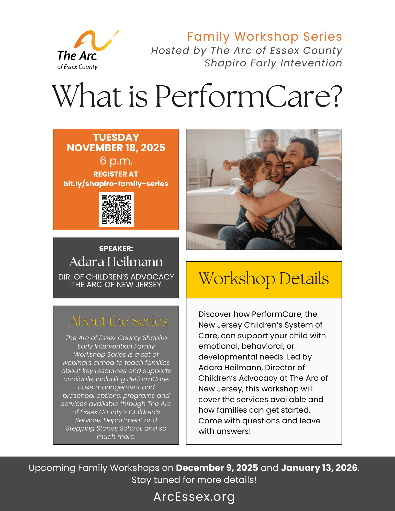  Family Workshop Series - What is PerformCare?
