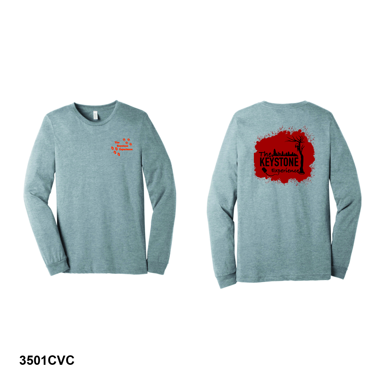 THROWBACK DESIGN - Bella + Canvas Unisex CVC Jersey Long-Sleeve T-Shirt